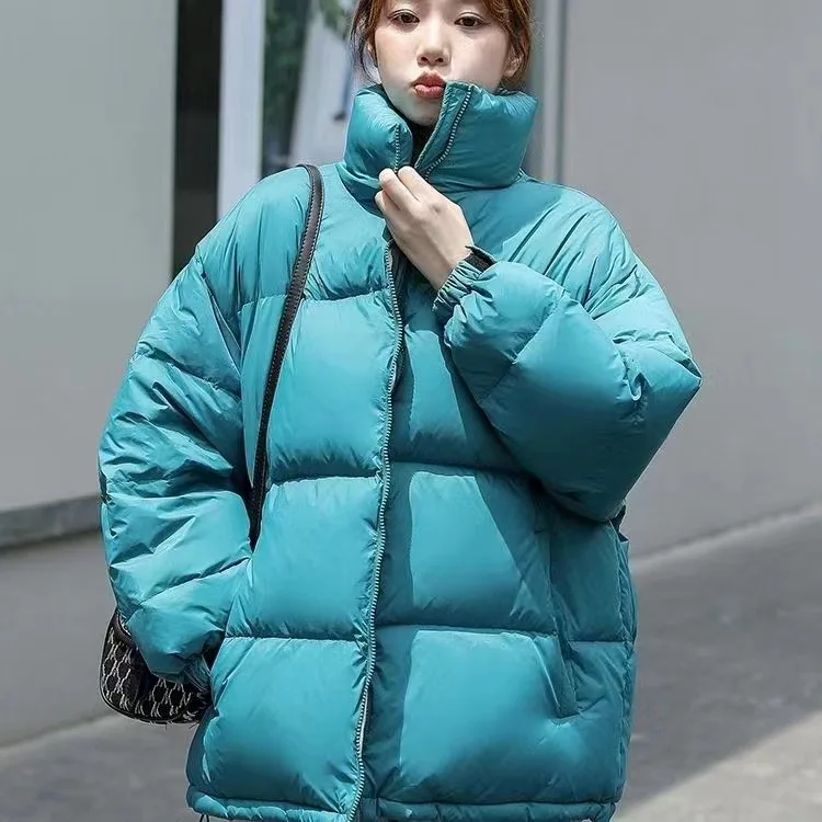Толстая теплая пуховая парка для женщин
