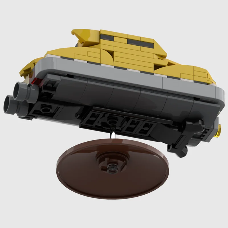 Набор для сборки MOC: 227 деталей, компактный гоночный автомобиль, такси Корбена Даллеса и другие строительные блоки. Конструктор DIY. Игрушка-головоломка. Подарок для творческих людей. (art.: 3920dc0e008a5) - 3920dc0e008a5
