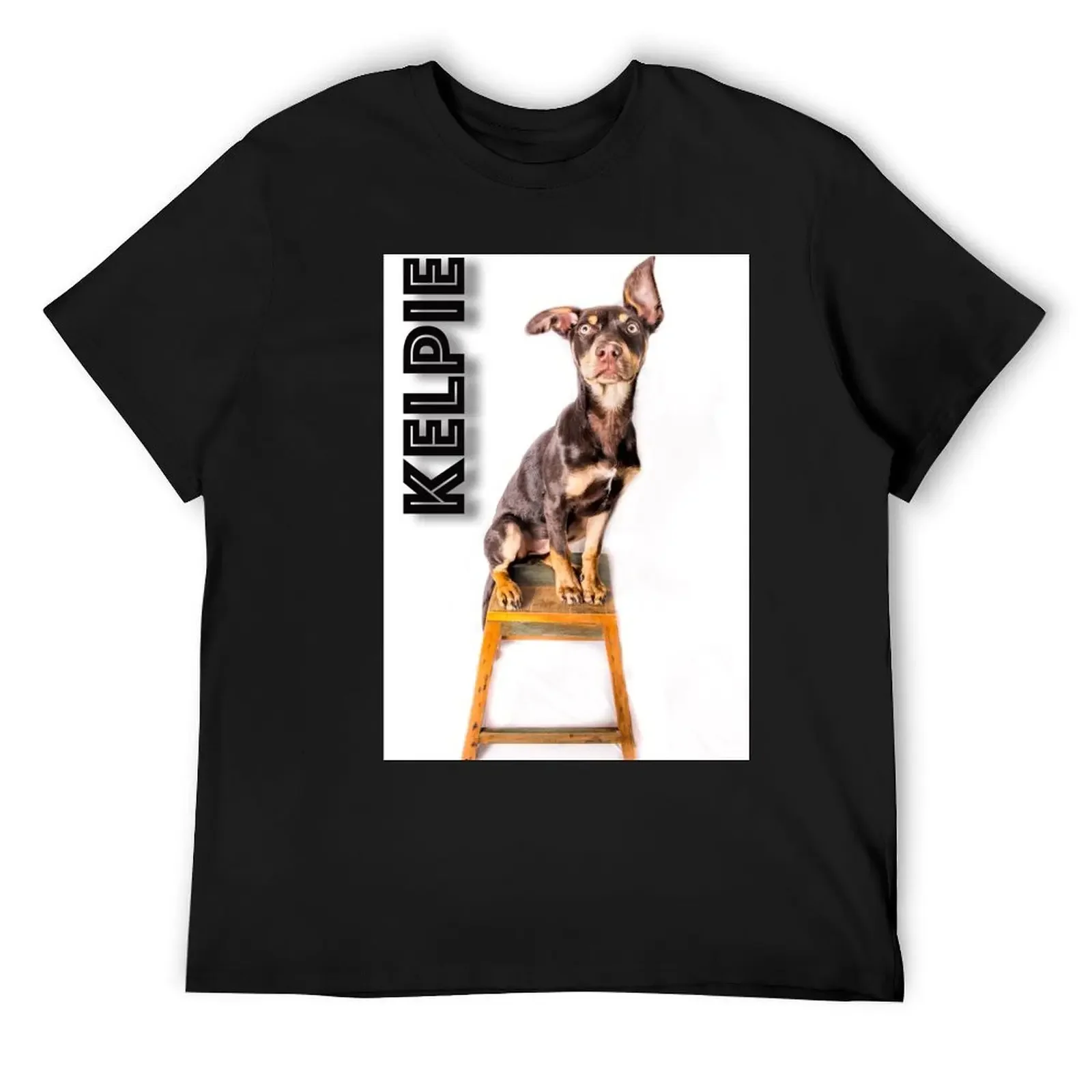 Футболка Kelpie рубашки с прикреплением футболки на заказ мужские забавные