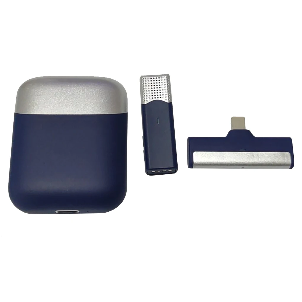 

Wireless Mini Microphone Interview Clip-on Lapel Mic Low Latency Live Streaming School Office Classroom Type 2