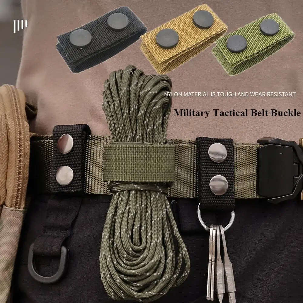 

4pcs Heavy Duty Military Belt Buckle New 3 Colors 190*25mm Tactical Belt Buckle Nylon Webbing Strap Outdoot Tool Parts