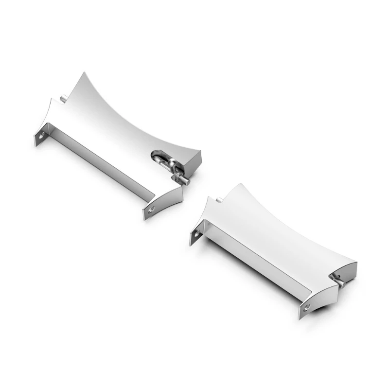 Metal Connector for Samsung Galaxy Watch 4 40mm 44mm Stainless Steel Adapter Galaxy Watch 4 Classic 42mm 46mm accessories