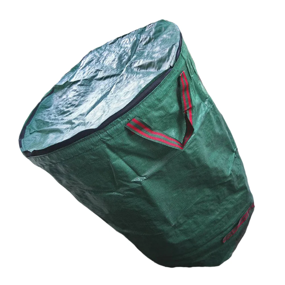 

Green Garden Waste Bag Portable and Durable Leaves Trash Bag for Home Storage