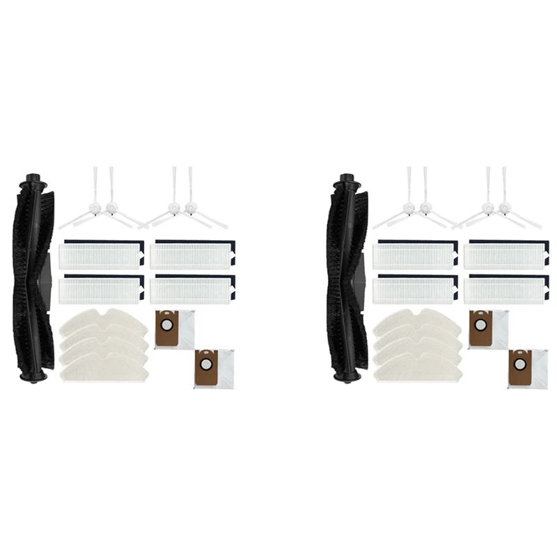 

2 Set Replacement Parts For Proscenic M7 PRO /Kyvol Cybovac S31/ Uoni Lenovo T1 Pro Robotic Vacuum Cleaner