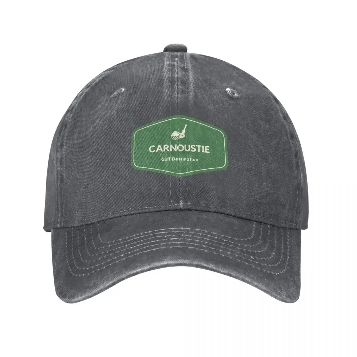 Carnoustie в Шотландии Европе - Golf Old Course Travel Destination Logo Бейсбольная кепка милая шляпа