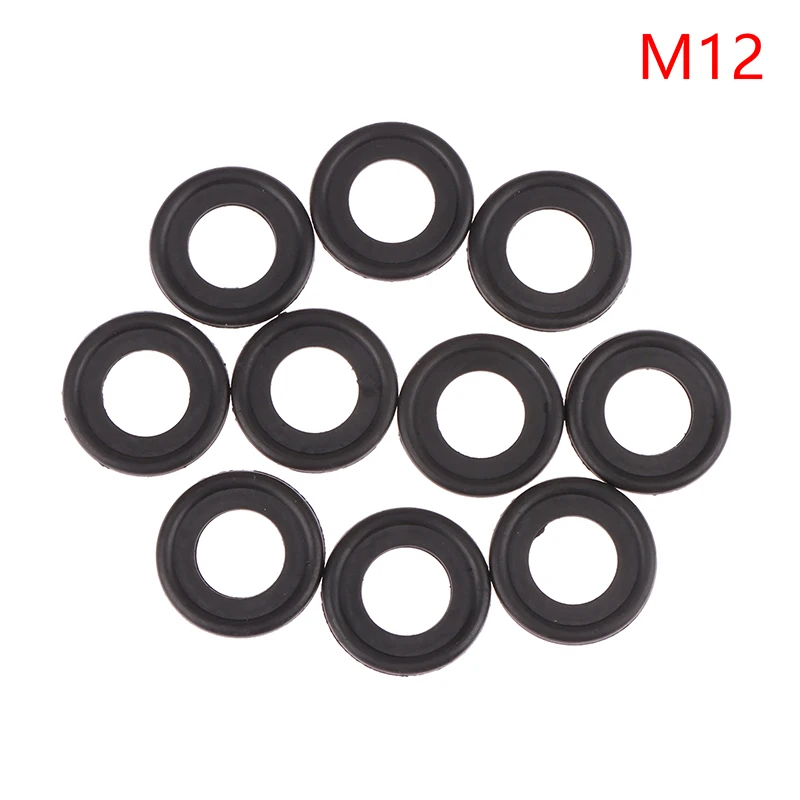 

10 шт., уплотнительное кольцо сливной пробки масляного поддона, совместимое с Buick Vauxhall GMC Ford Opel Corvette Holden Land Rover Oldsmobil