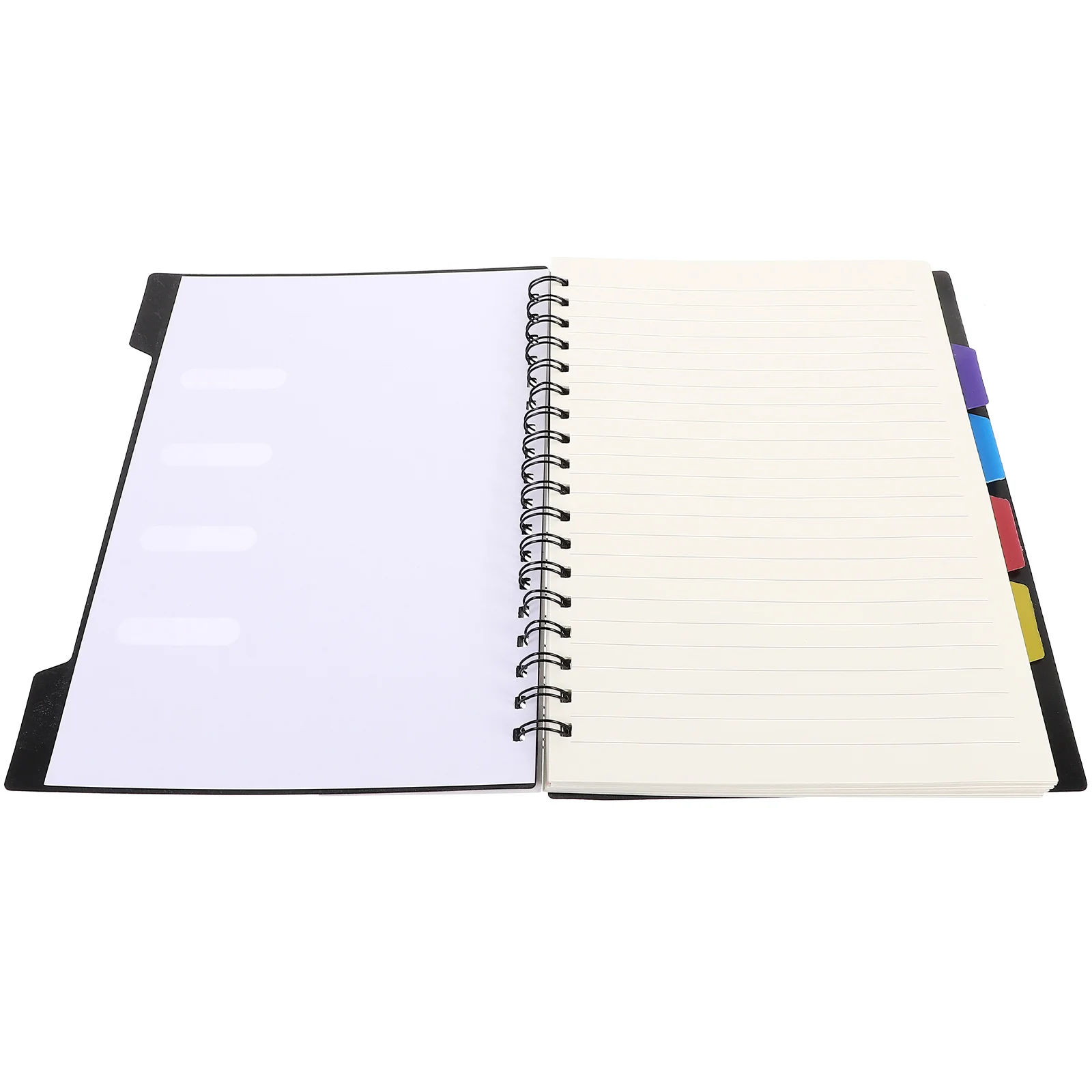 

Tabbed Journal Notebook Colored Note Books Diary Planner Memo Subjects Notebooks Lined Paper College Ruled Paper Weekly Notepad