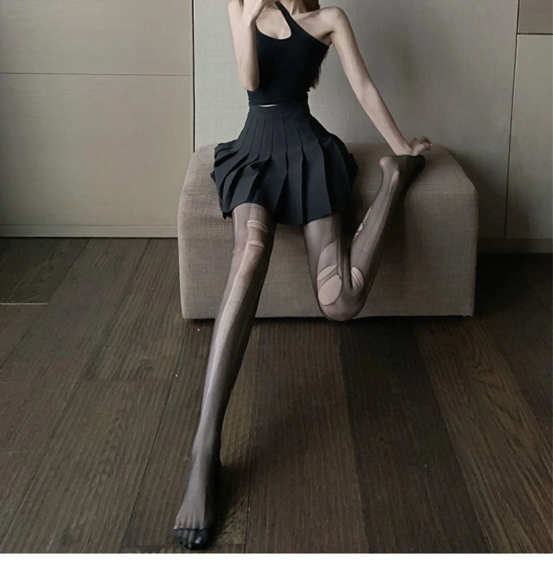 

Sexy Women Stockings one-time Arbitrary Tearing Household Disposable Silk Stockings