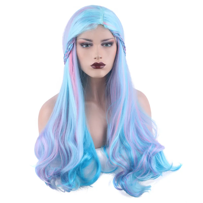 

Парик для косплея для женщин, аниме 70 см с градиентным мечом, Плетеный, искусство онлайн, Yuuki Asuna Yuki Asuna