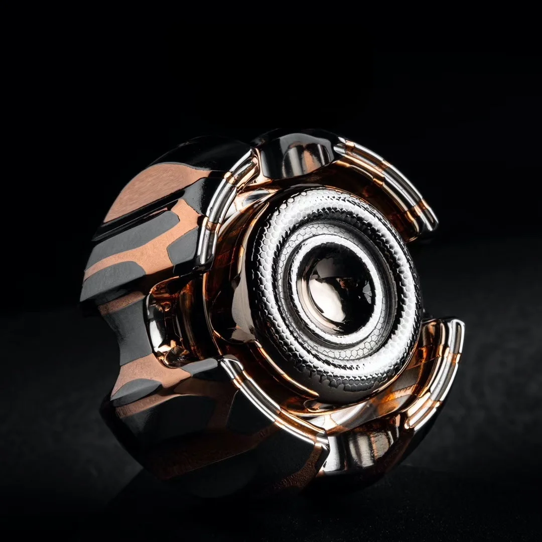 Noise Fingertip Gyro out-of-Print Titanium Alloy Adult Metal Decompression Boring Toy EDC Ring