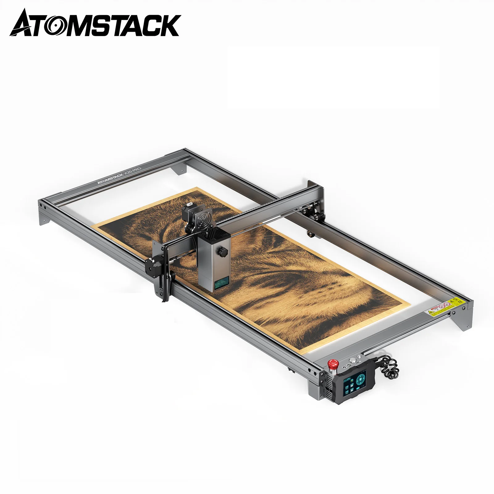

ATOMSTACK Y-axis Extension Shaft for Atomstack X20 Pro/A20 Pro/S20 Pro 130W Laser Engraver Working Area to 850*400 Expansion Rod
