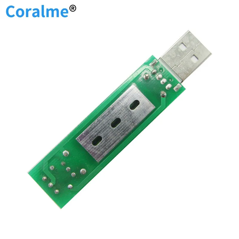 USB мини-разрядный нагрузочный резистор 2A/1A с переключателем 1A зеленый светодиод 2A