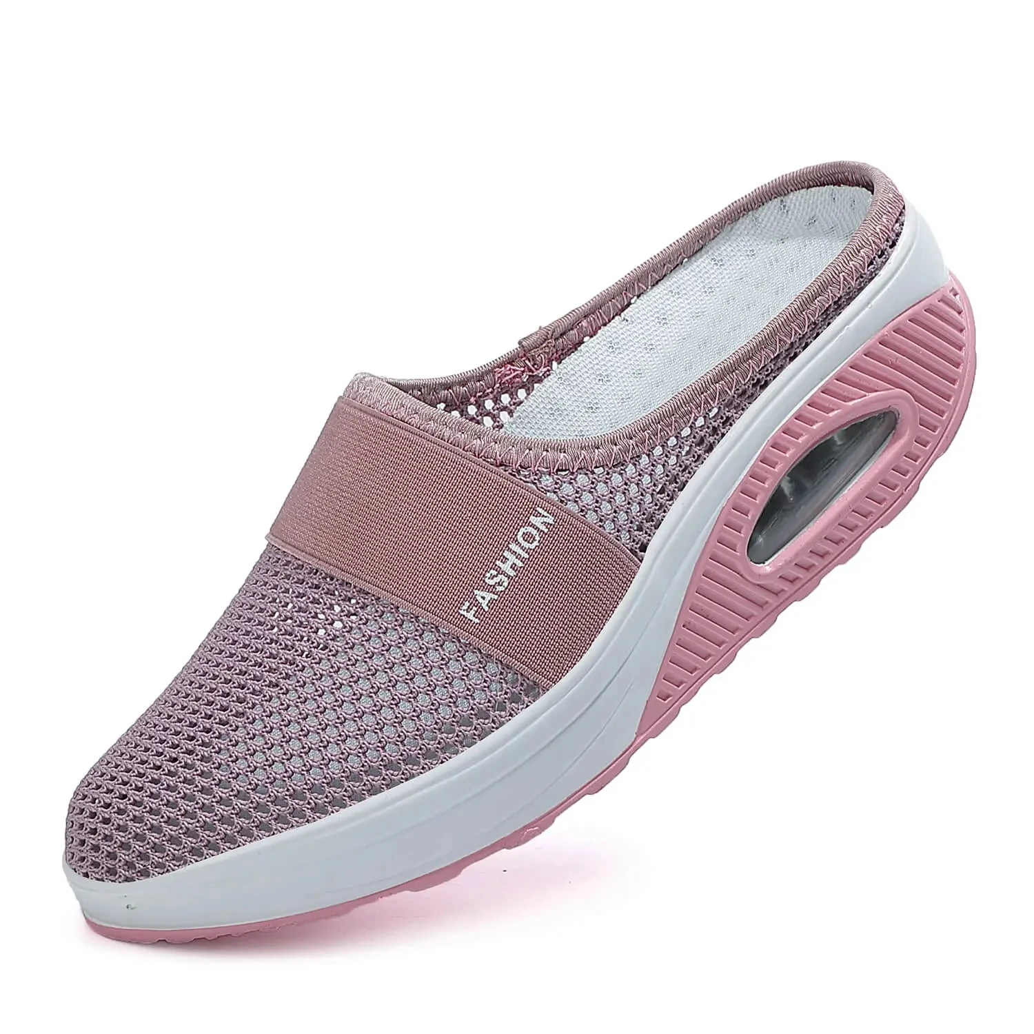 

Сандалии женские сетчатые, дышащие шлепанцы, без каблука, летняя модель 2021