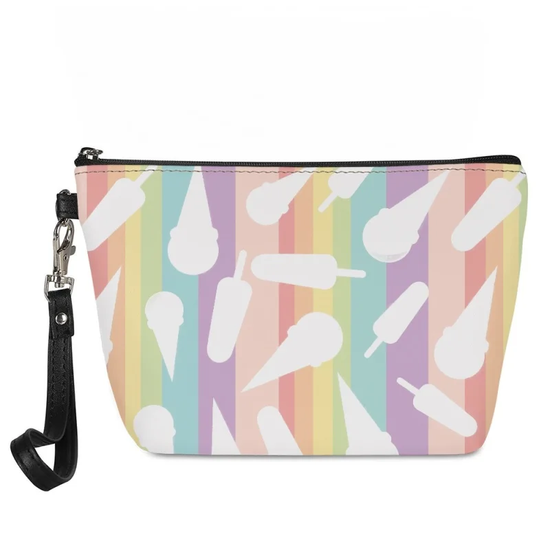 

New Ladies Cosmetic Bag Portable Travel Large Capacity Simple Storage Bag High Fashion Edition Pattern Customization