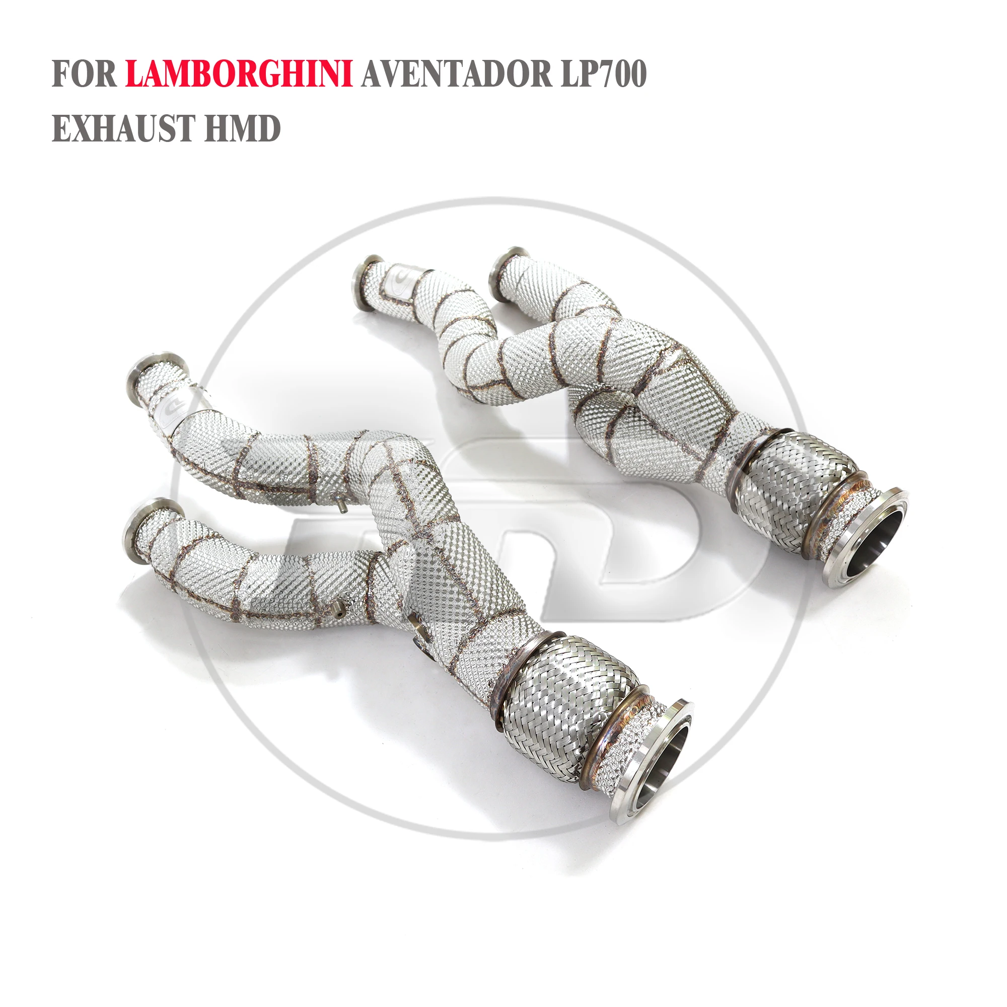 Даунпайп HMD для выхлопной системы Lamborghini Aventador LP700 каталитический коллектор из