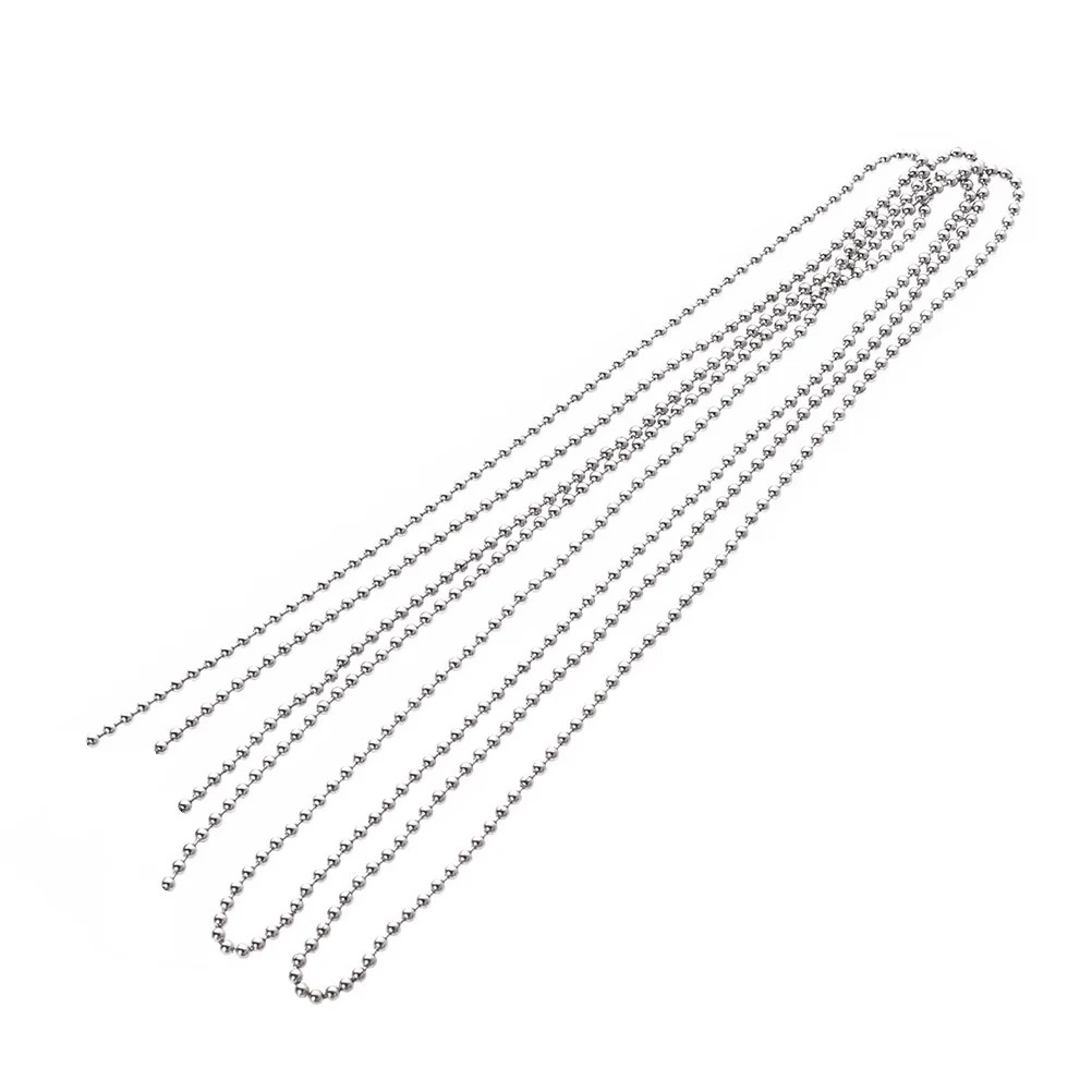 

Chain Ceiling Fan Switch Extender Beaded Connector Stainless Steel Light Ornaments Chandelier Decorative