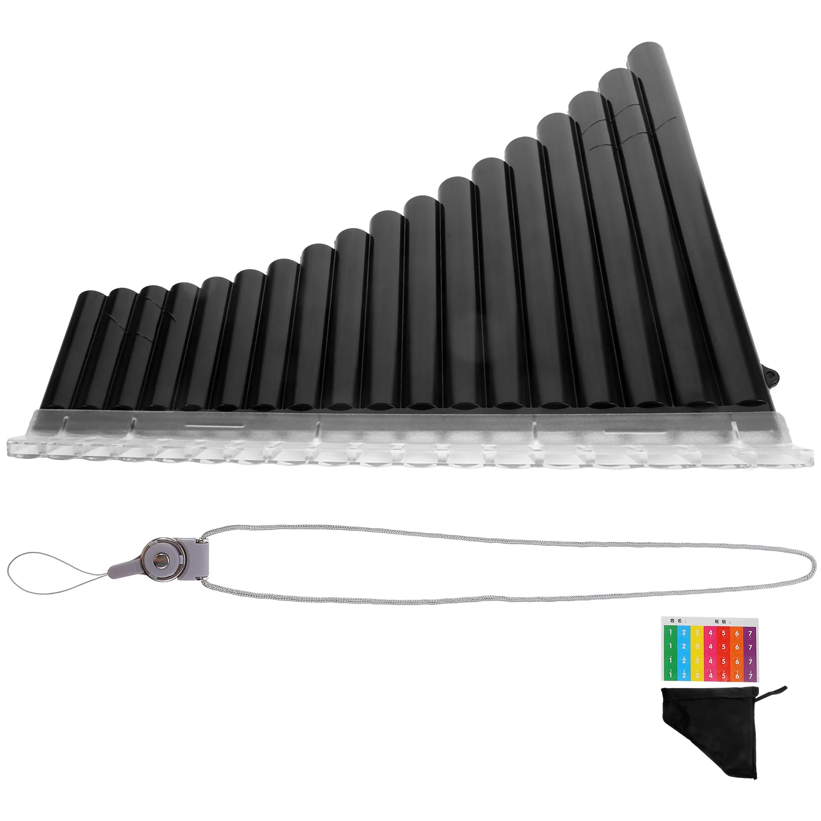 

Chinese Traditional Musical Instrument Pan Pipes Flute Portable Keyboard Panpipe