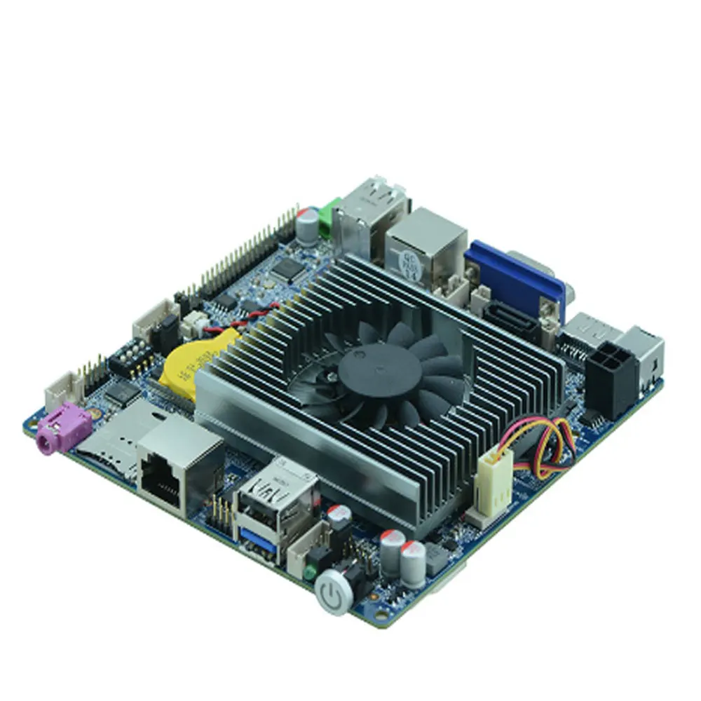 

Fanless MINI ITX Motherboard with 6*USB 2*COM VGA LVDS Intel J1900 STX-N29_1L