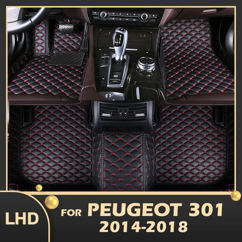 

Автомобильные коврики для Peugeot 301, 2014, 2015, 2016, 2017, 2018