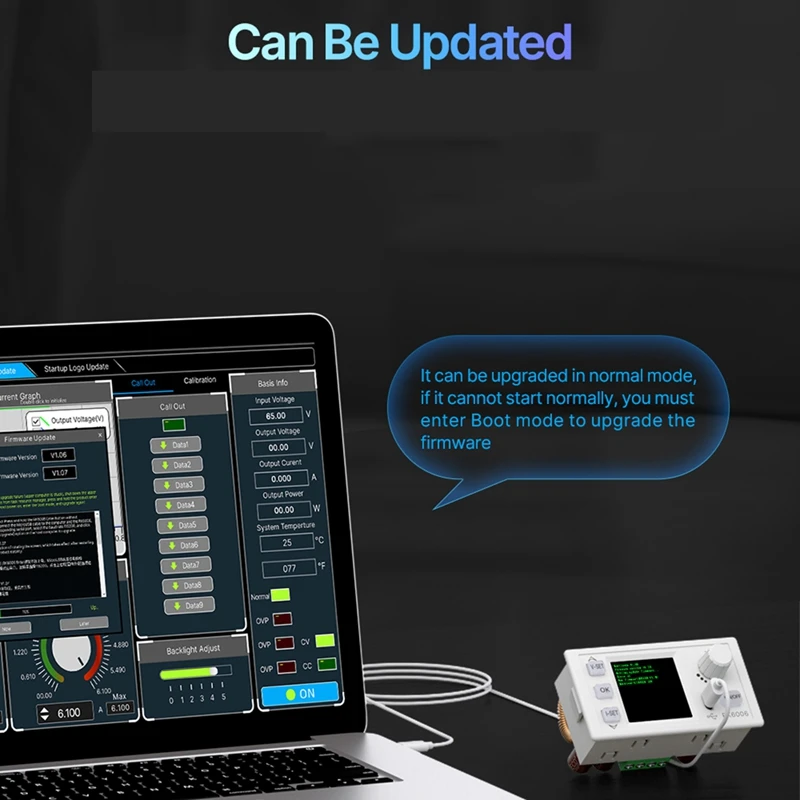 Понижающий преобразователь источника питания RK6006 с цифровым управлением 60 в 6 А