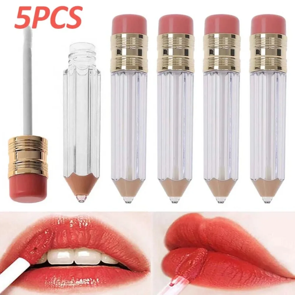 

Mini Portable Pencil Travel Lip Brush Bottle Skin Care Bottle Cosmetics Bottling Liquid Foundation