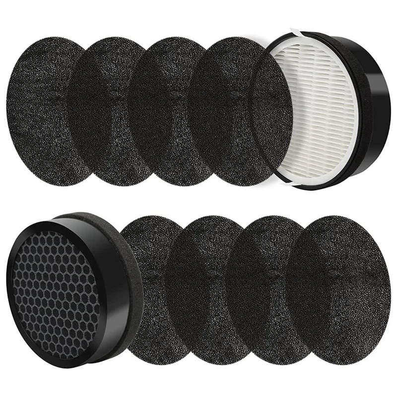 

Top Deals Replacement Filter For LEVOIT LV-H132 Air Purifier LV-H132-RF Contain H13 True HEPA Filter With Activated Carbon Filte