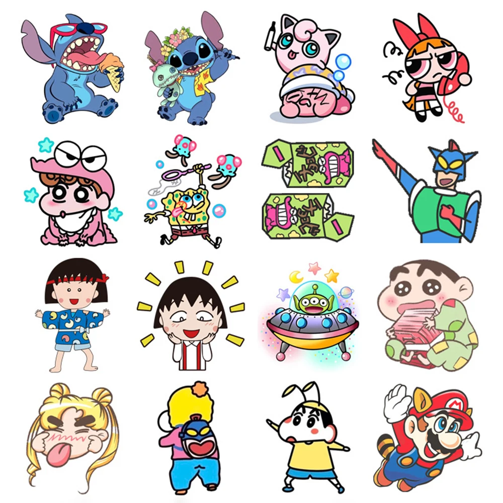 32 шт./набор Детские Мультяшные татуировки