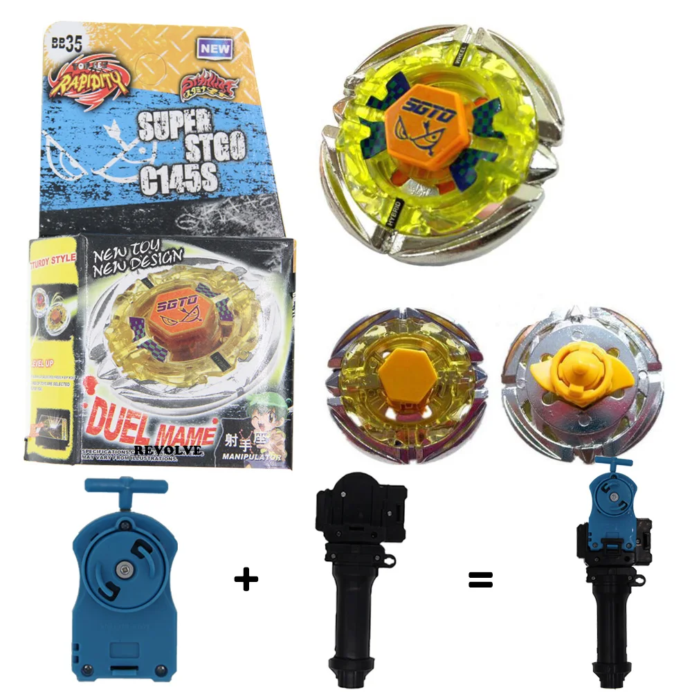 Фото B-X TOUPIE BURST BEYBLADE Venom Diabolos ОРИГИНАЛЬНЫЙ Storm Pegasis 105RF BB-28 S Pegasus с рукояткой + синяя леска для запуска №4