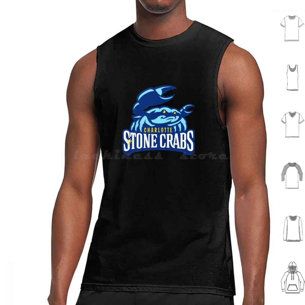 

Майки Charlotte Stone Crabs с принтом, хлопковые майки Charlotte Stone Crabs, бейсбольные майки для игры в бейсбол
