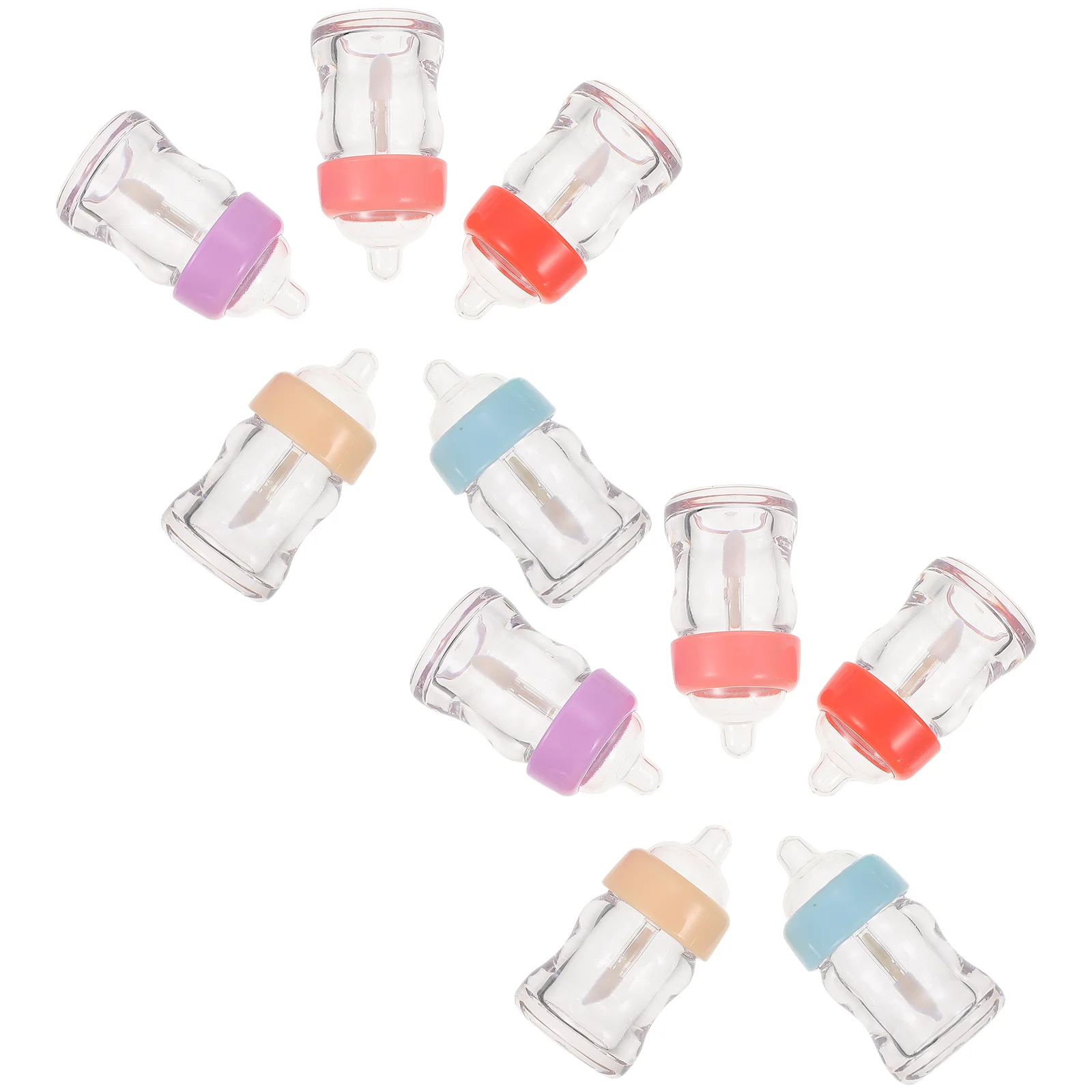 

Lip Gloss Bottle Containers Refillable Tubes Tube Balm Container Wand Holder Color Lipstick Samples Baby Shaped Lipgloss Empty