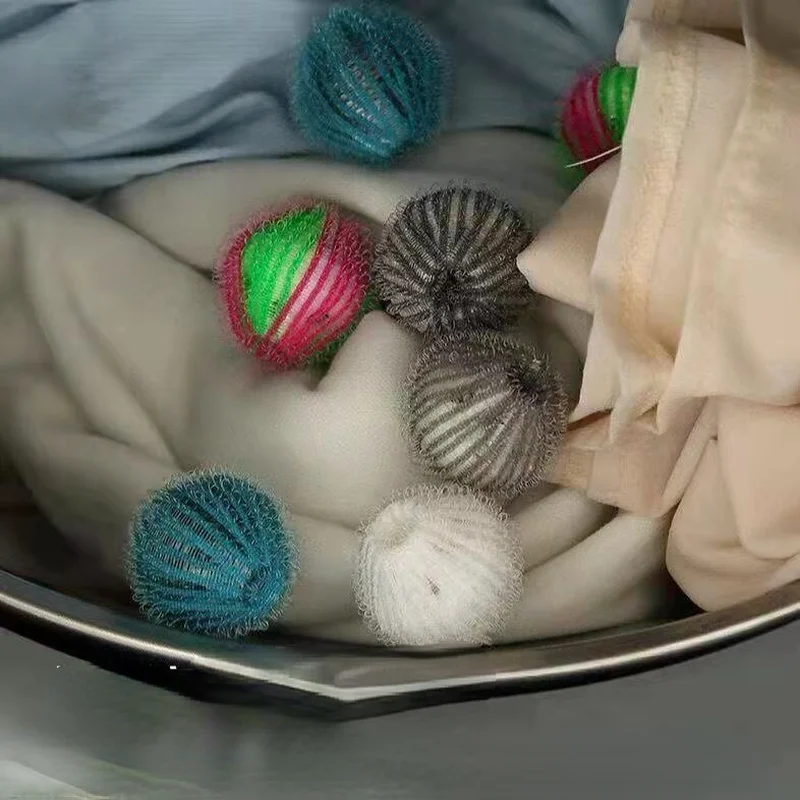 

6 шт., нейлоновые шарики для стирки и дезактивации