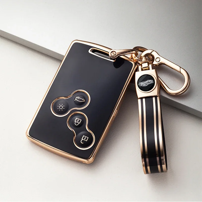 

Чехол для автомобильного ключа из ТПУ для Renault Kaptur Captur Logan Laguna Zoe Koleos Danilo Nema Fluence Megane 2 3 Clio Scenic Duster