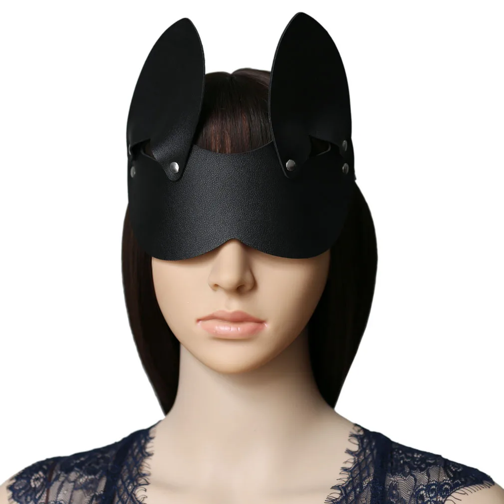 Эротическая маска для БДСМ-фетиша 6 цветов |