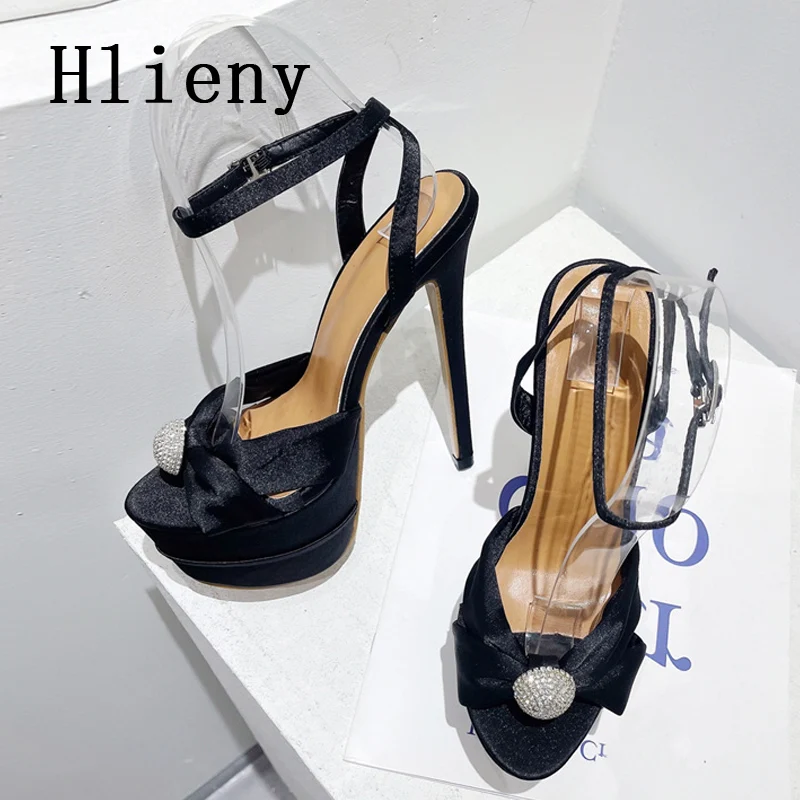 

Hlieny Women's Platform Buckle Strap Sandals Sexy Peep Toe 16CM Extreme High Heels Party Banquet Stiletto Shoes Fashion Pumps