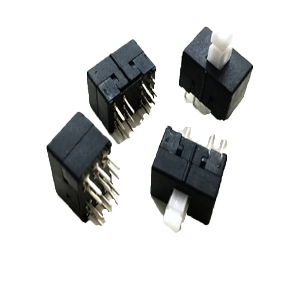 

10 шт. JPS4281A самоблокирующийся переключатель, 4-рядный 12-футовый пресс-переключатель 13*8,5*18 с переключателем блокировки