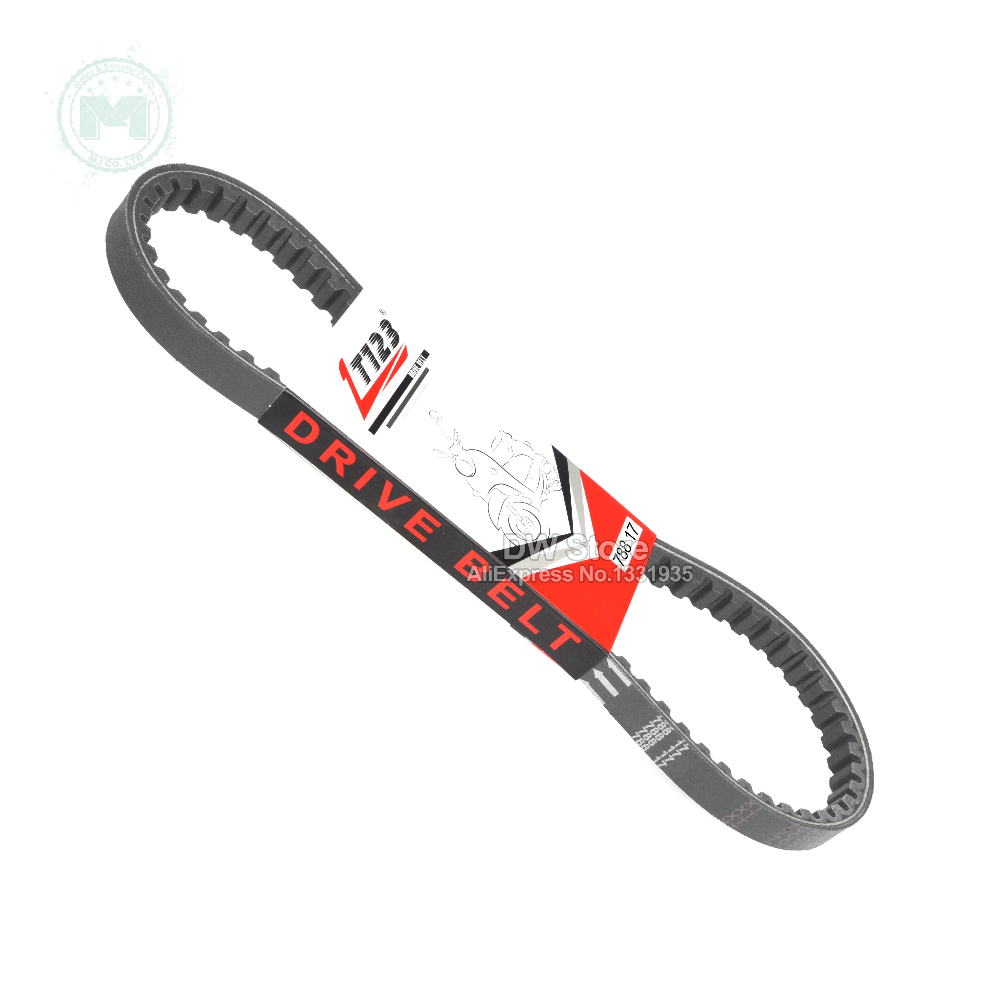

LT123 788 17 28 скутер мопед ATV высококачественный резиновый приводной ремень для