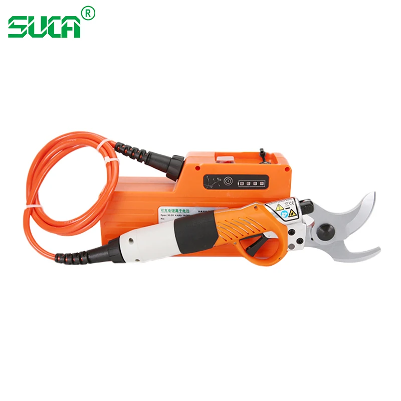 45mm Big Long Professional Garden Shears Battery Powered Pruners Large Capacity Lithium Battery Best Electric Pruning Shears