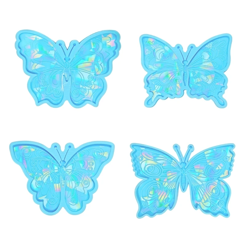 

Resin Butterfly-shape Silicone Molds Light and Keychain Pendant Mould