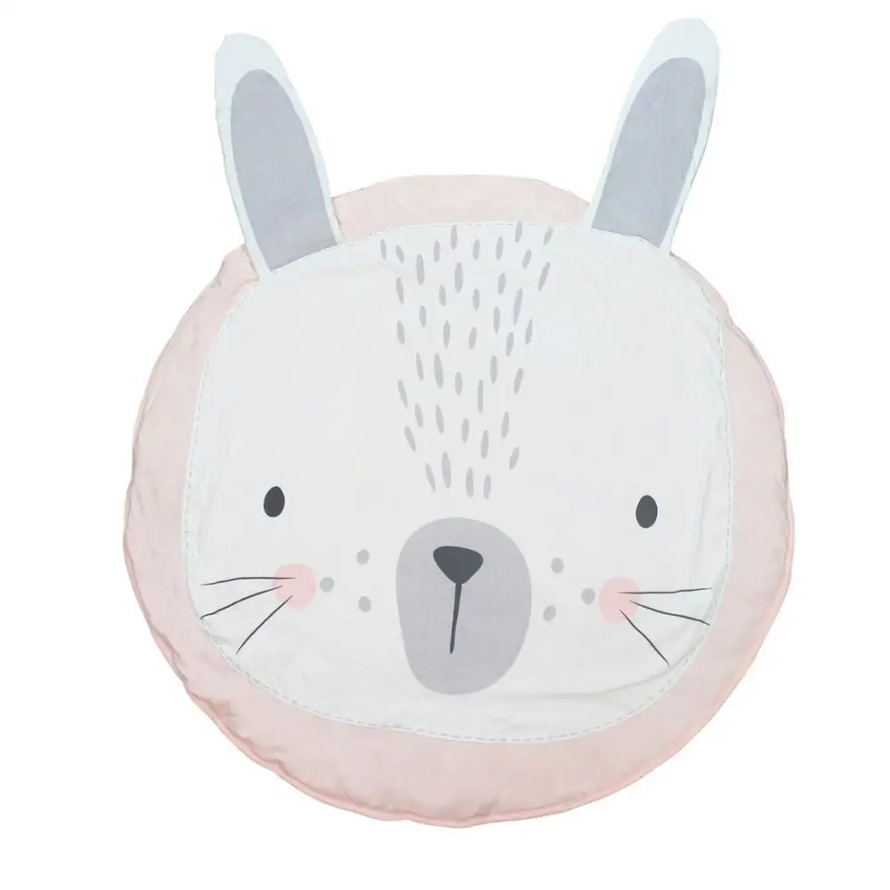 

2023 100% хлопок детский игровой коврик мягкий утолщенный 3 см напольный ковер мультяшный 3D ковер детский 90 см круглый одеяло для мальчиков и девочек домашний декор лиса