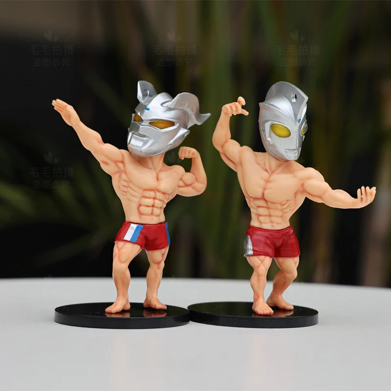 Muscle Zaku Protein Powder Muscle Man Prototype Zaku Early Type Action Figure Model Toys