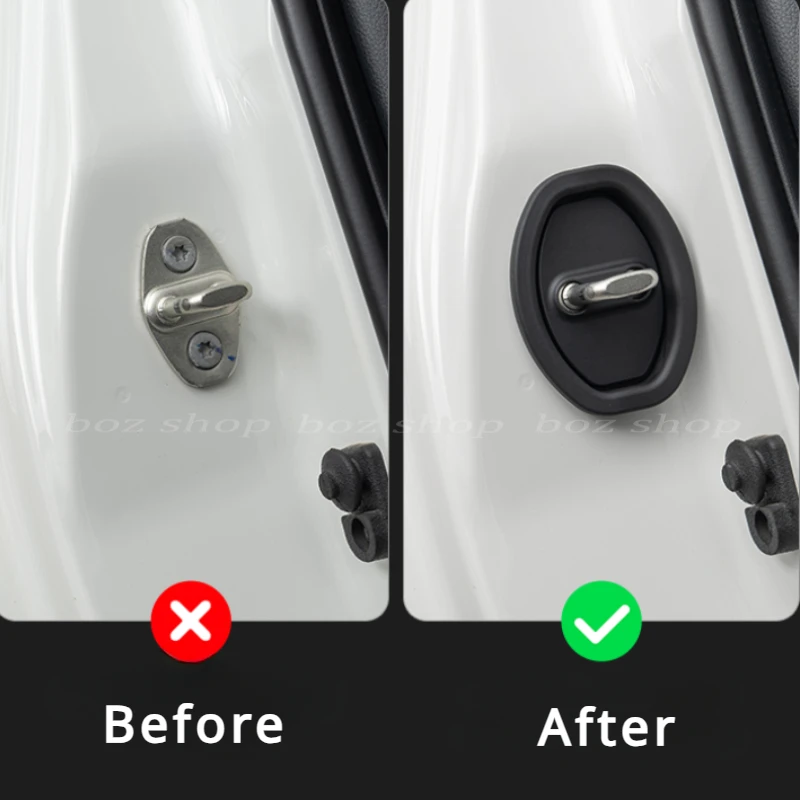 Для Audi A4 B6 B7 B8 A6 S4 8K A5 8T Q5 8R наклейка силиконовая бесшумная дверная амортизирующая