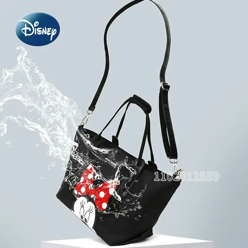 Disney Mickey Minnie Original New Diaper Bag Handbag Cartoon Cute Baby Diaper Bag High Capacity Baby Bag High Quality Handbag