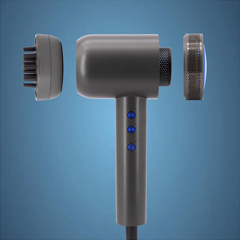 Фен для волос 1600 Вт Высокое качество Гиалуроновая кислота бесщеточный