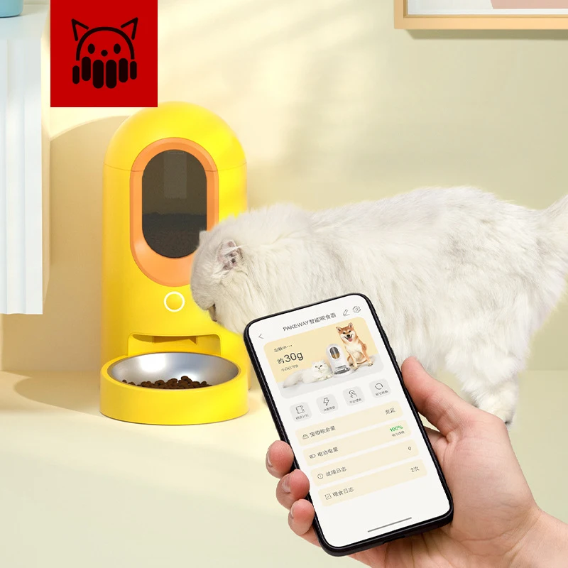 Автоматическая кормушка для домашних животных из нержавеющей стали