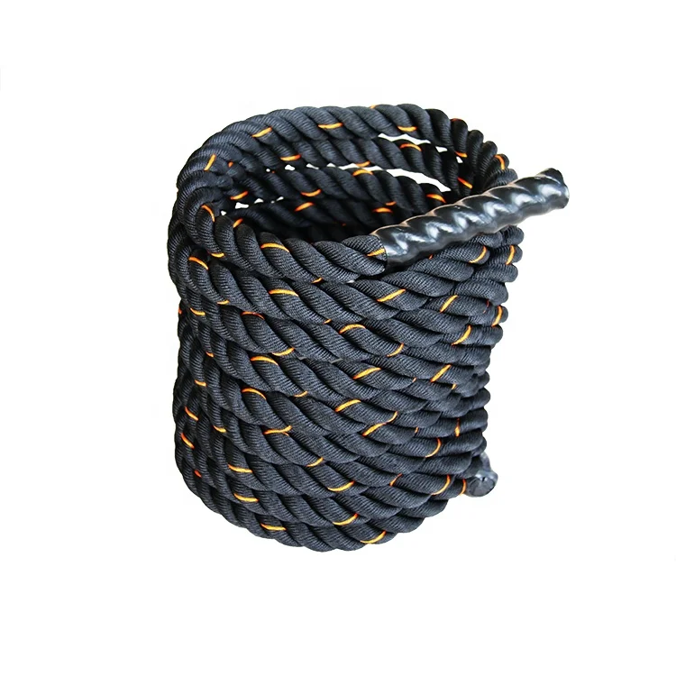 Боевая веревка для тренировок силовая в тренажерном зале