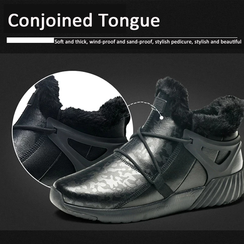 ONEMIX Women men Jogging Shoes Winter Warm Snow Ankle Boots Outdoor Casual Sneakers Couple Walking Trekking Boots Free Shipping