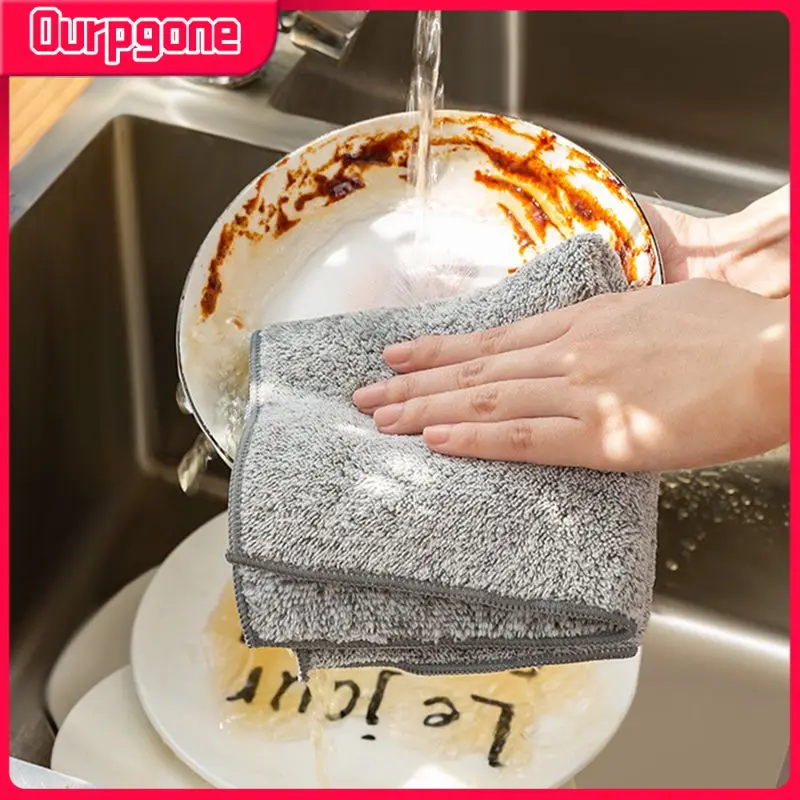 

Антипригарное кухонное полотенце из микрофибры с бамбуковым углем