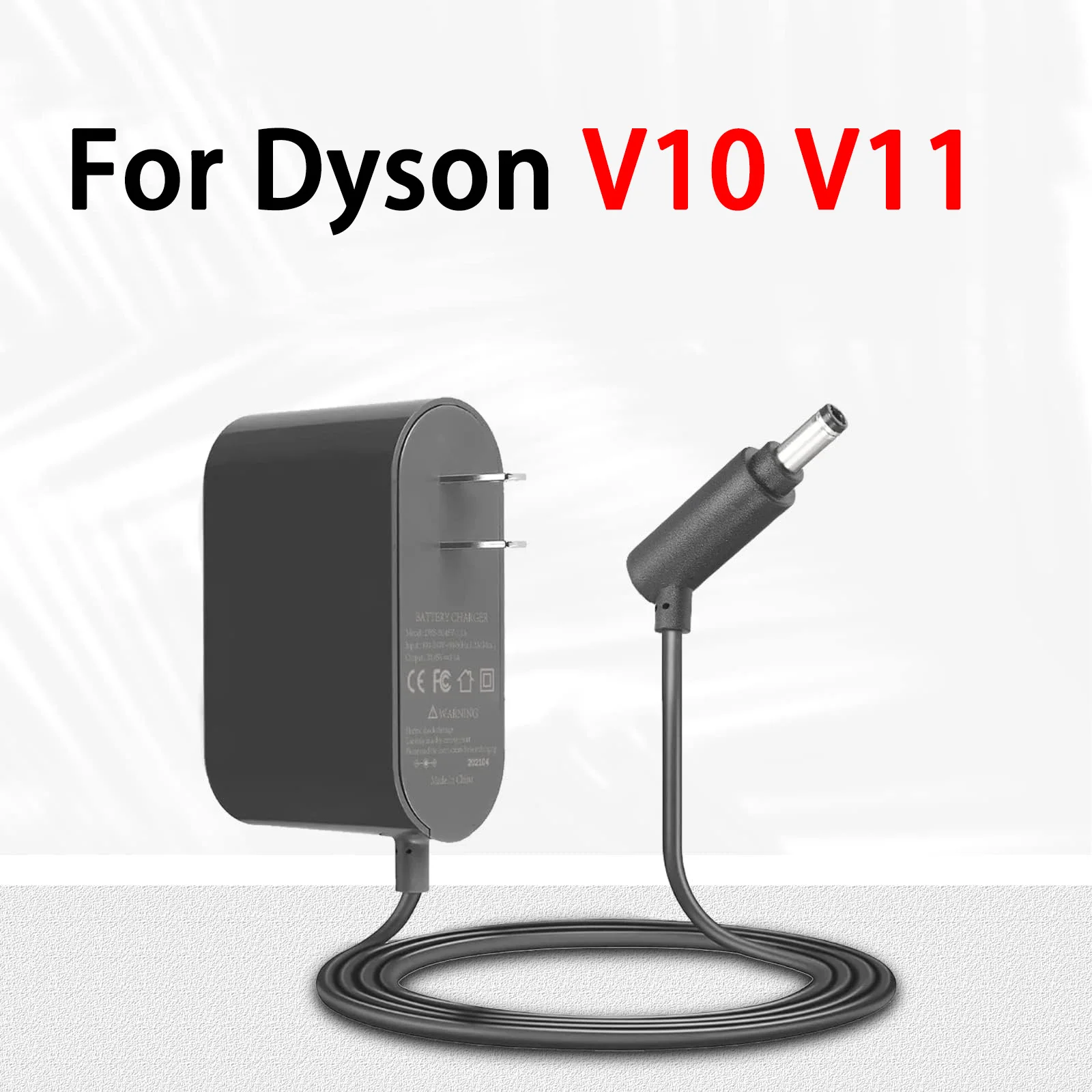 

30.45V Charger for Dyson V10 V11 V12 V15 SV12 SV14 SV16 SV20 SV22 Absolute Animal Motorhead Cordless Vacuum Power Supply