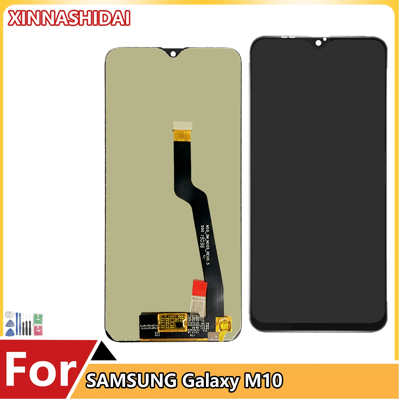 ЖК-дисплей для Samsung Galaxy M10 2019 SM-105 M105F M105DS Super Amoled ЖК-сенсорный экран дигитайзер в