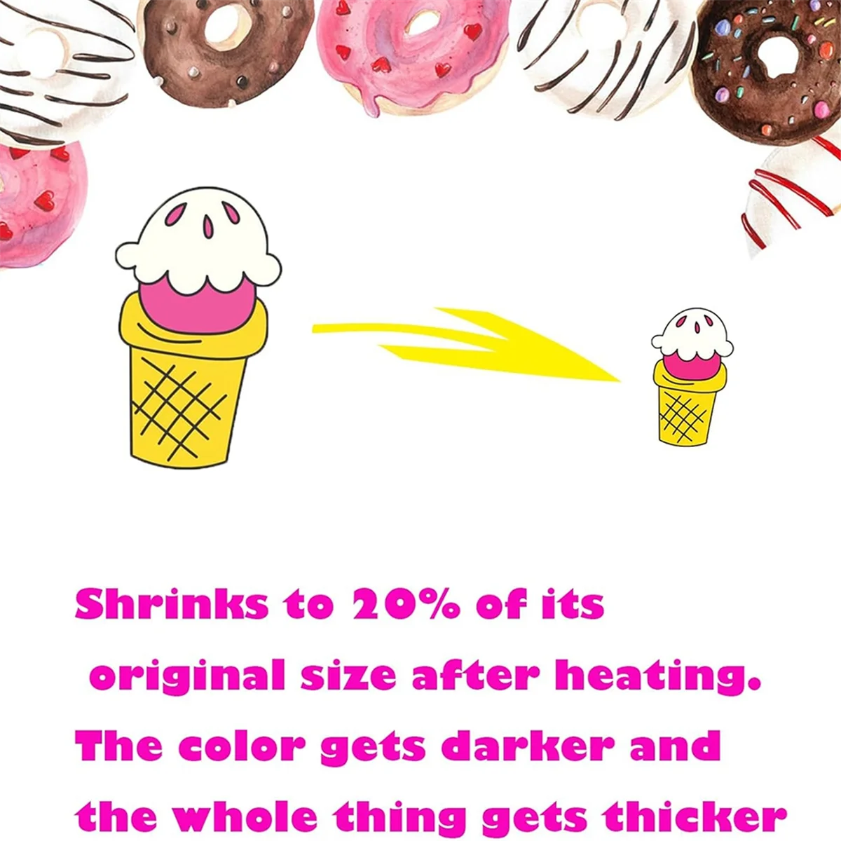 12 шт. термоусадочная бумага шлифованые термоусадочные пластиковые листы пленка